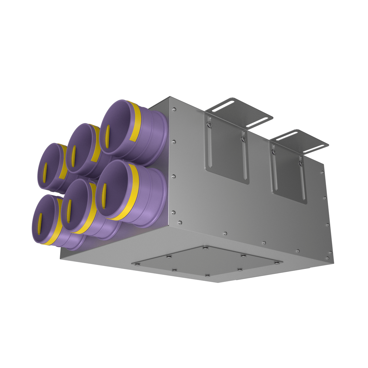 Provent KV 160/75×6 коллектор металлический на 6 выходов