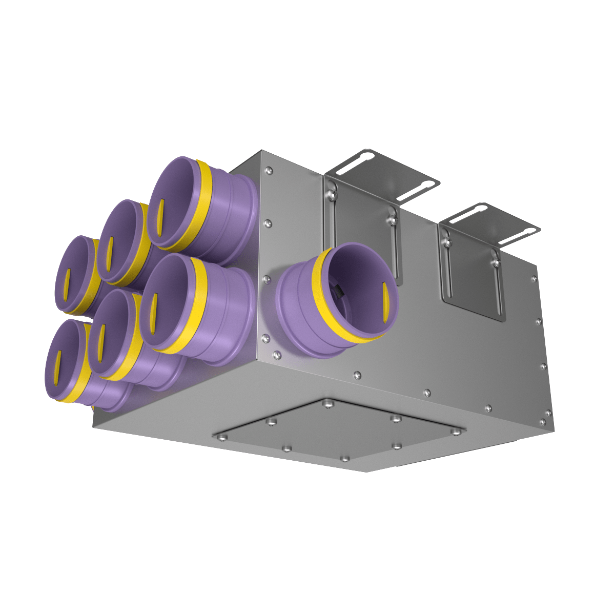 Provent KV 160/75×8 коллектор металлический на 8 выходов
