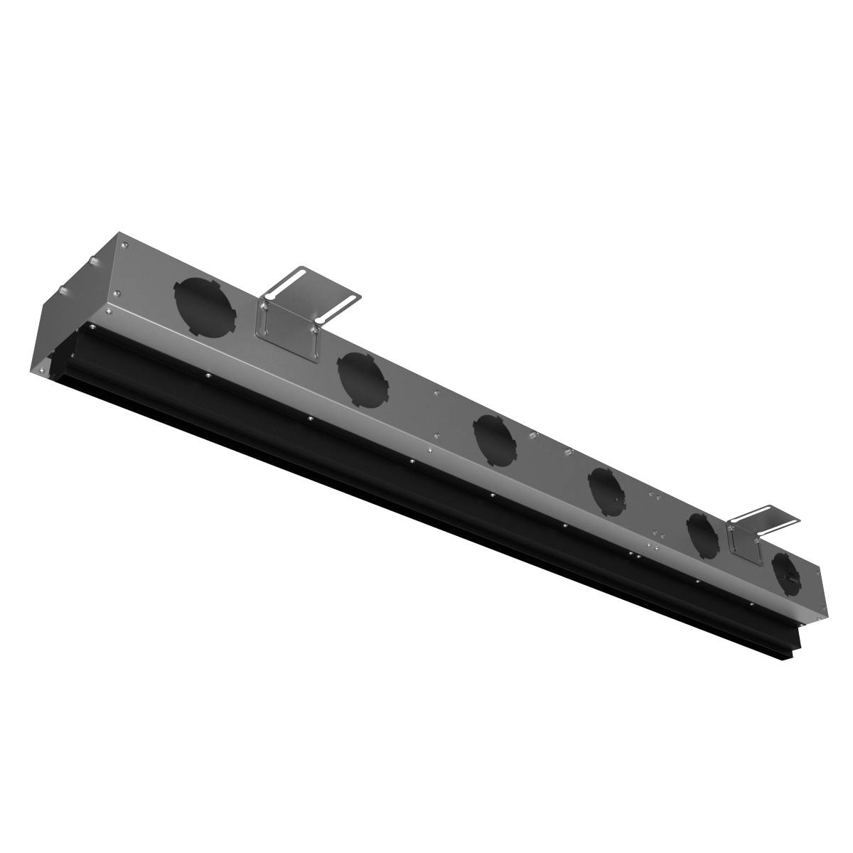 Provent VPNDG 1500х25/90×6 щелевой диффузор для гипсокартона с КСД на 6 выходов