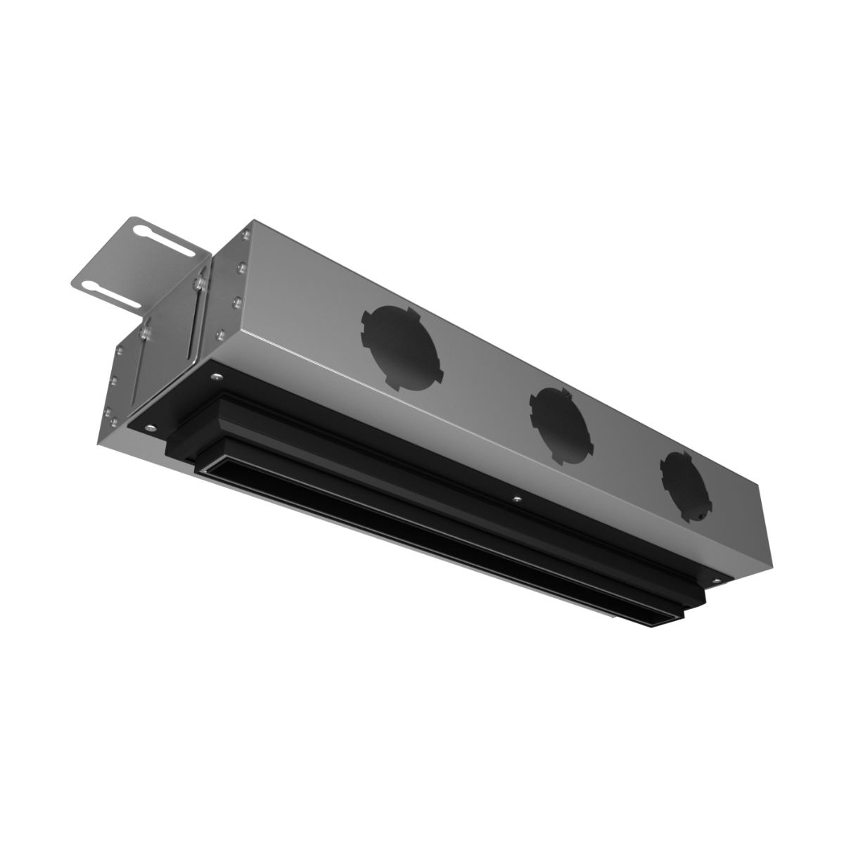 Provent VPND 500х25/75×3 щелевой диффузор для натяжного потолка с КСД на 3 выхода