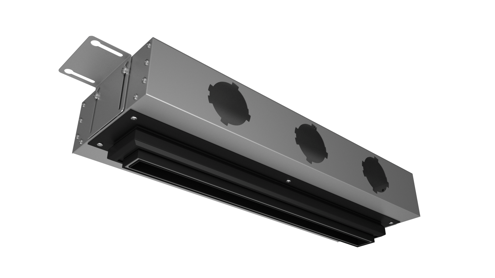 Provent VPND 500х25/90×3 щелевой диффузор для натяжного потолка с КСД на 3 выхода