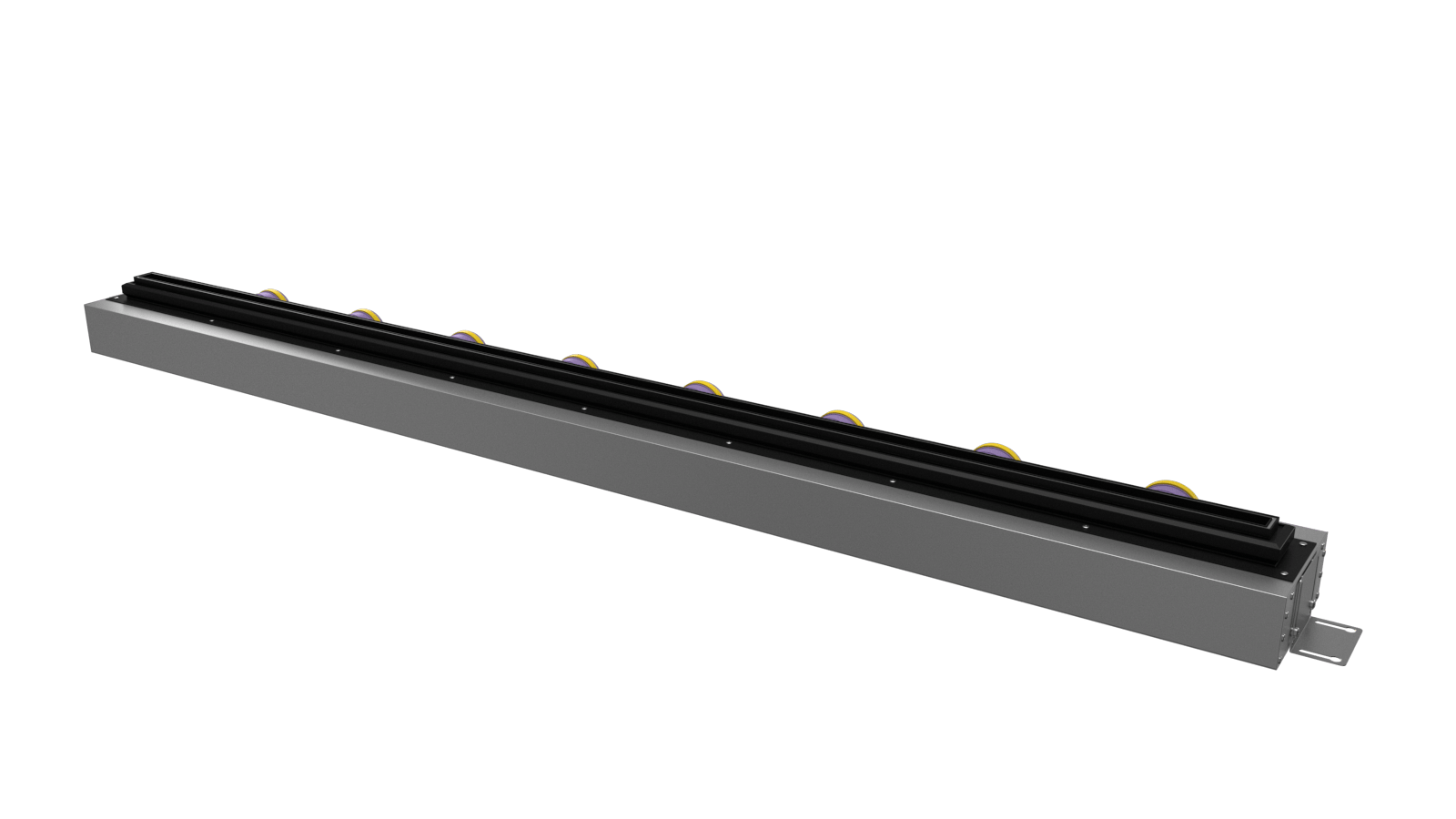 Provent VPND 2000х25/90×8 щелевой диффузор для натяжного потолка с КСД на 8 выходов