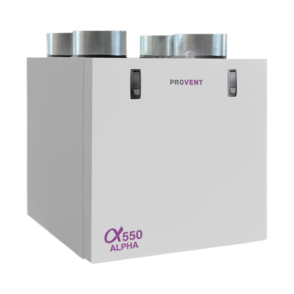 Provent Alpha 550 V приточно-вытяжная установка с роторным рекуператором