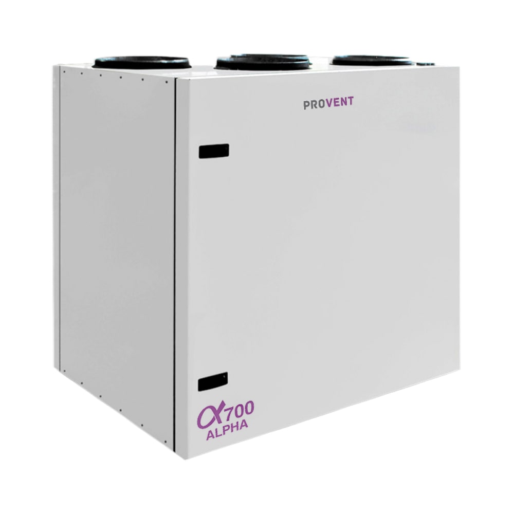 Provent Alpha 700 V приточно-вытяжная установка с роторным рекуператором