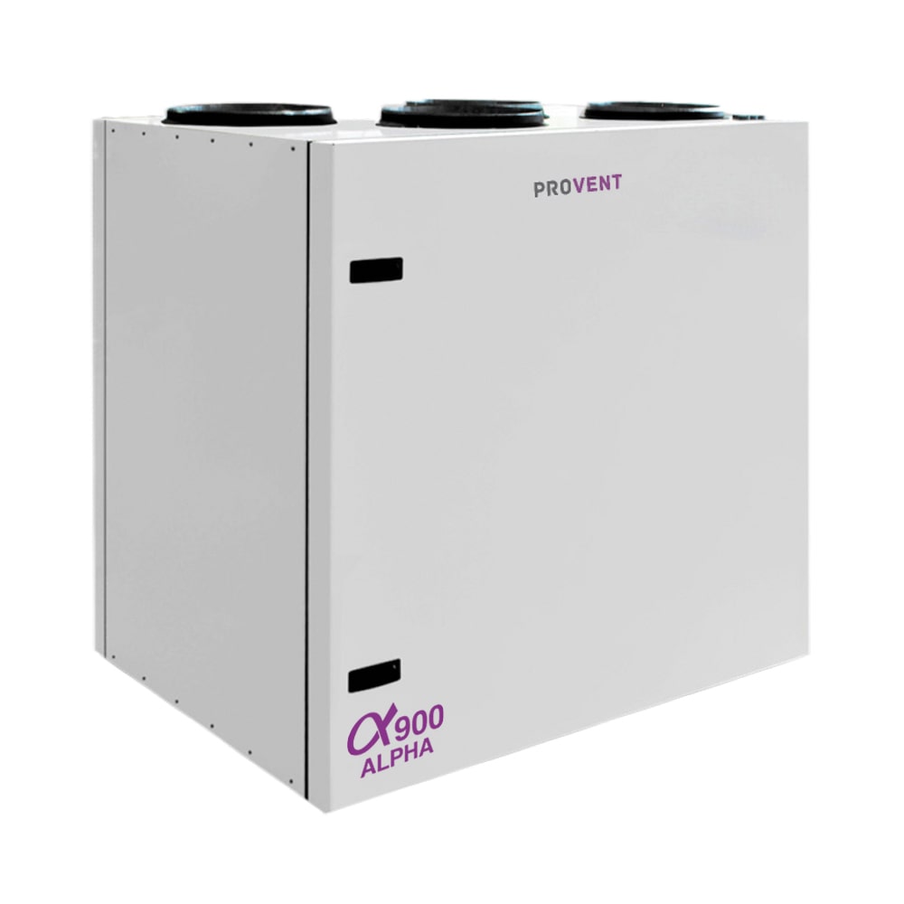 Provent Alpha 900 V приточно-вытяжная установка с роторным рекуператором