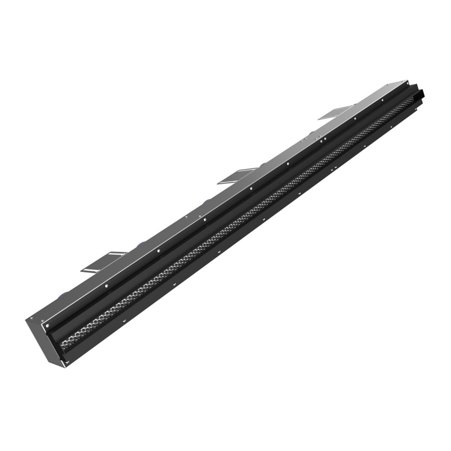Provent VPNDG/F 1500х25/75х6 щелевой диффузор для гипсокартона с КСД на 6 прямых выходов