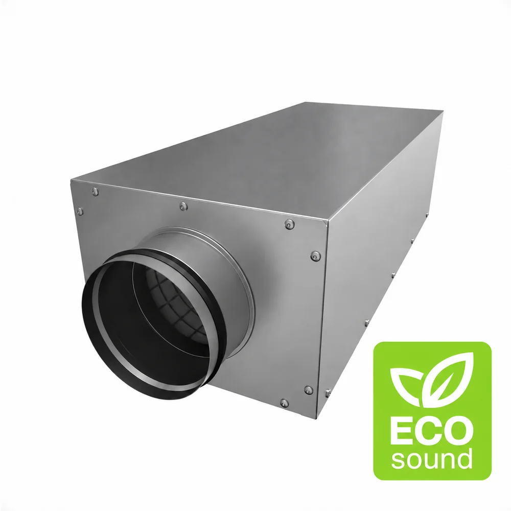 Provent KSE 125/600 ECO шумоглушитель прямоугольный
