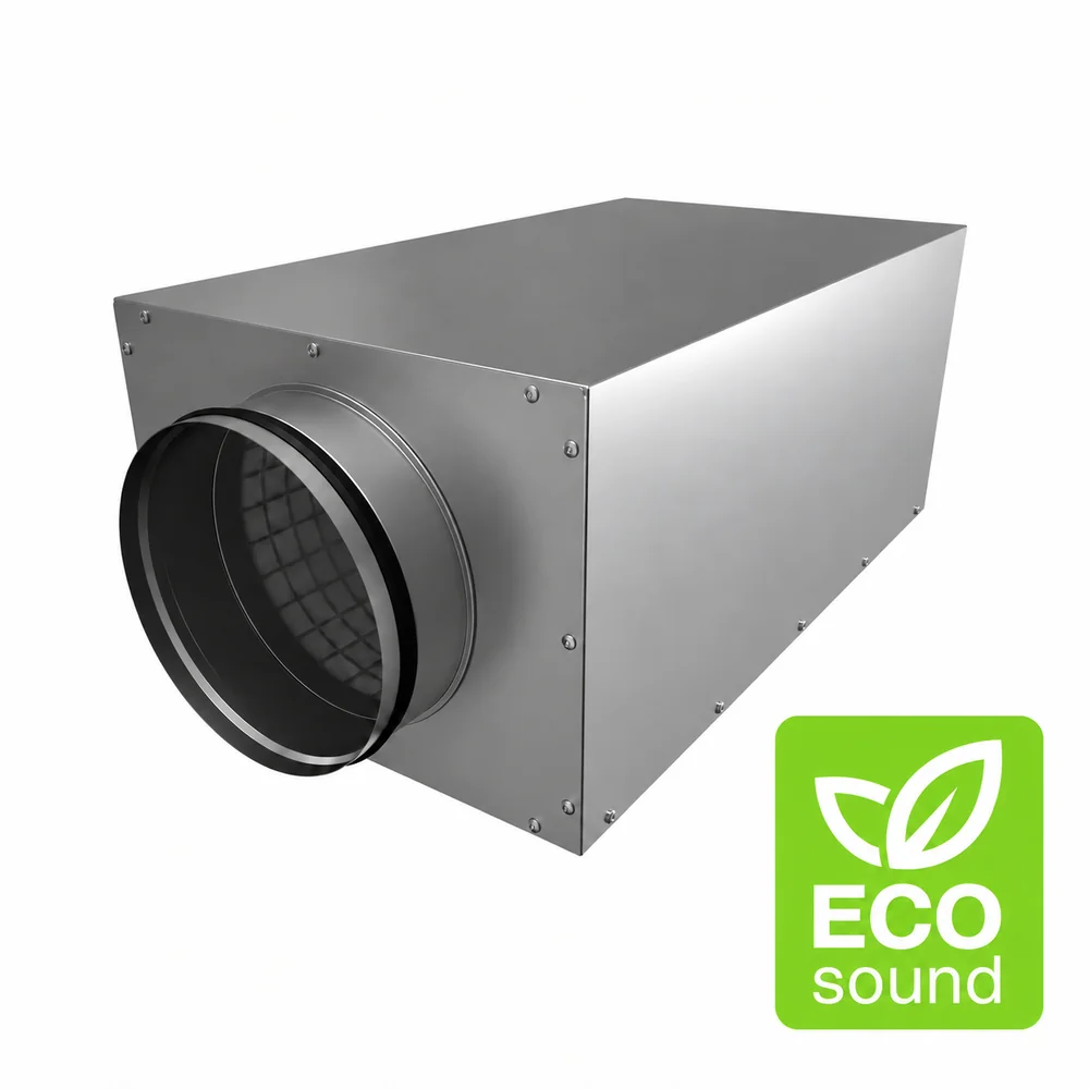 Provent KSE 200/600 ECO шумоглушитель прямоугольный