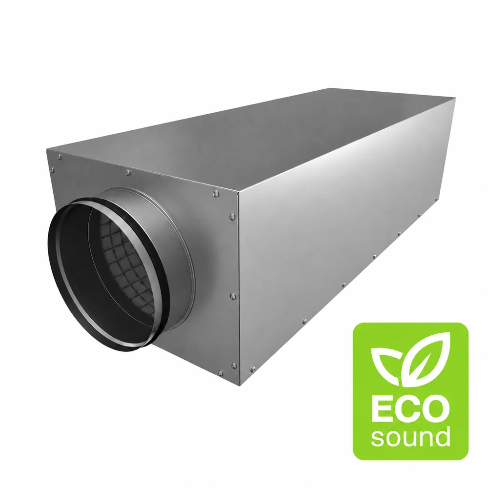 Provent KSE 200/900 ECO шумоглушитель прямоугольный