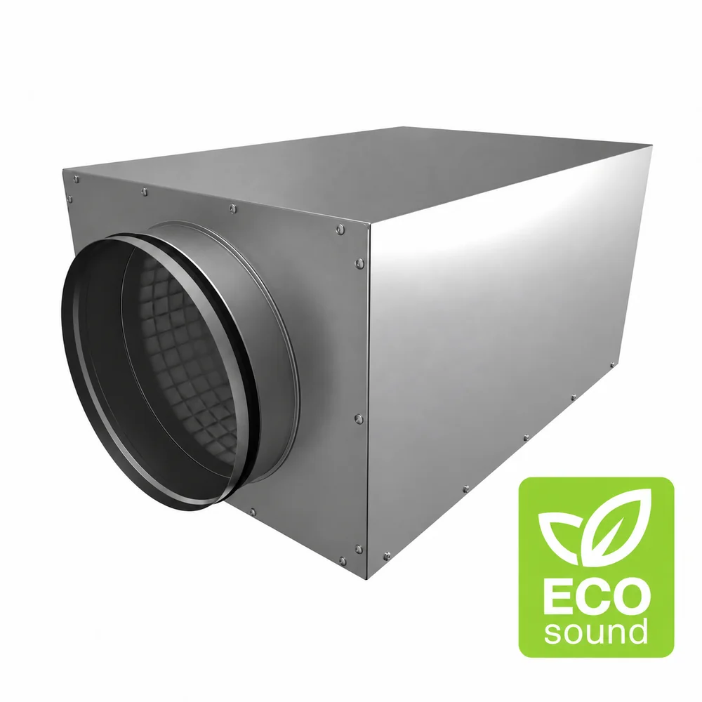 Provent KSE 250/600 ECO шумоглушитель прямоугольный