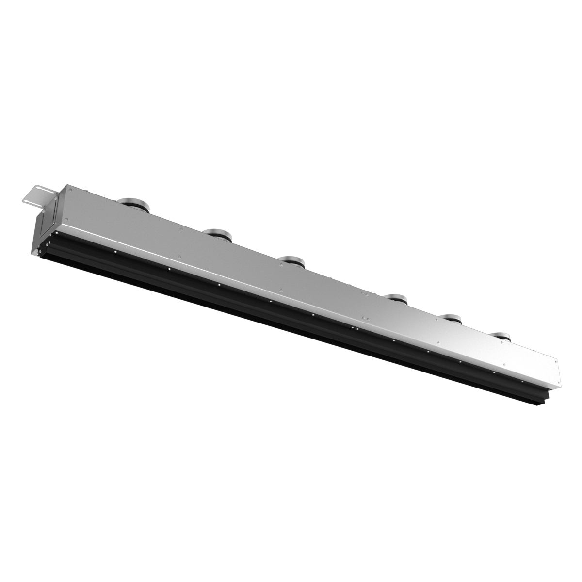 Provent VPNDG/F 2000×35/100×6 щелевой диффузор для гипсокартона с КСД на 6 прямых выходов